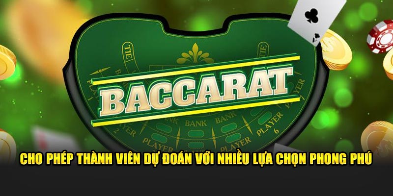 Cho phép thành viên dự đoán với nhiều lựa chọn phong phú