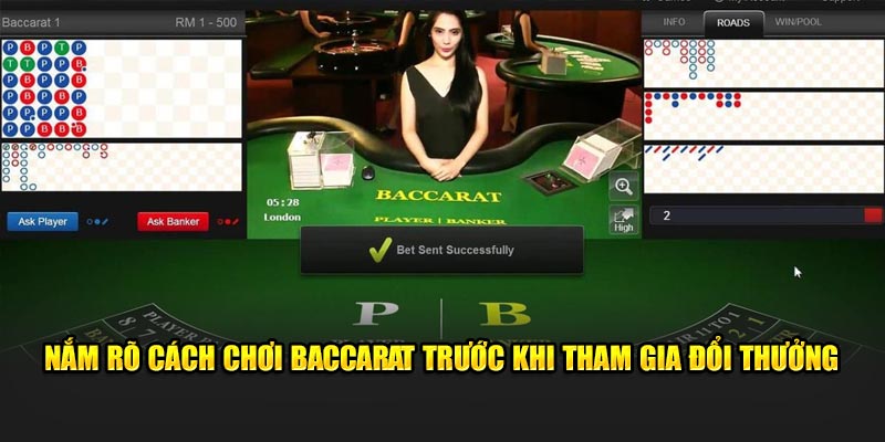 Nắm rõ cách chơi baccarat trước khi tham gia đổi thưởng